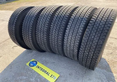 Грузовые шины бу 315 80 22.5 Dunlop арт.0/2055 — фото 2