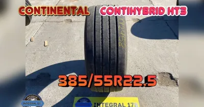Грузовая резина бу 385 55 225 Continental арт.2452 — фото 1