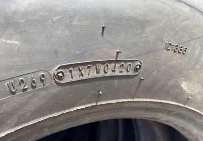 Грузовые шины бу 225/80r17.5 Dunlop арт.0/2825 — фото 5