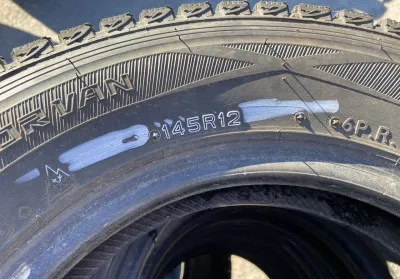 Грузовые шины бу 145 r12 LT Dunlop арт.0/2968 — фото 6