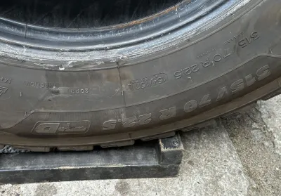 Ведущие шины 315/70 Michelin 8mm арт.0/3497 — фото 10