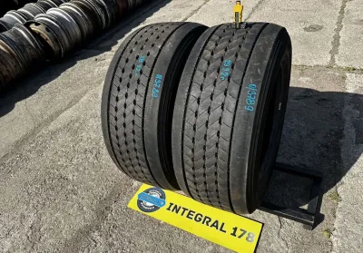Грузовые шины бу 355/50r22.5 Goodyear kmax S — фото 3