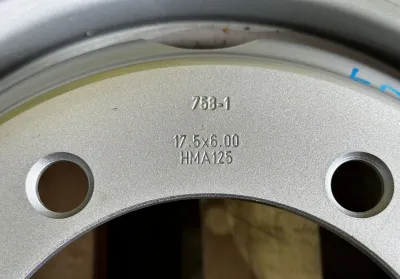 Штампованные диски Accuride 6.00х17.5 (356-3101012-01) 6×R17.5 6×245 — фото 6