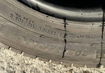 Грузовые шины 205/75r16 C michelin — фото 7