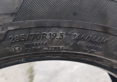 Грузовая шина бу Continental 285/70r19.5 0/4034 — фото 7