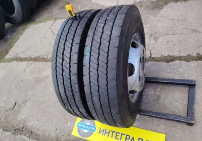 Рулевые шины бу Dunlop 225 225/80r17.5 0/4059 — фото 6