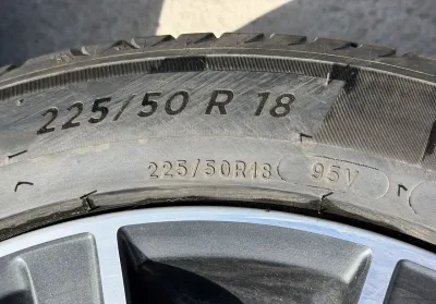 Комплект оригинальных дисков Subaru — Michelin — фото 7
