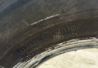 Шина б/у Semperit 235/75 R17.5 Чехия — фото 7