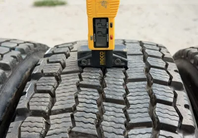 Шина б/у Michelin 225/80 R17.5 — фото 4