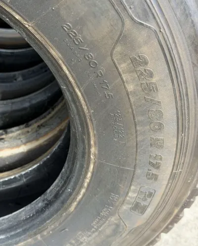 Шина б/у Michelin 225/80 R17.5 — фото 5