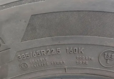 Грузовая шина бу 385/65r22.5 Continental 0/4140 — фото 5