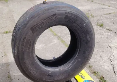 Грузовая шина бу 385/65r22.5 Pirelli 0/4147 — фото 4