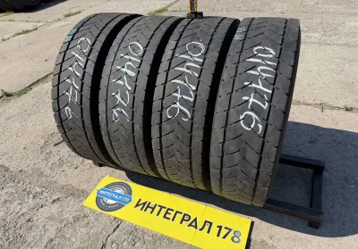Грузовые шины б/у Goodyear kmax D 215 75 R17.5 — фото 2