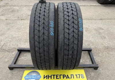 Грузовые шины б/у Goodyear kmax S 215/75 R17.5 — фото 1