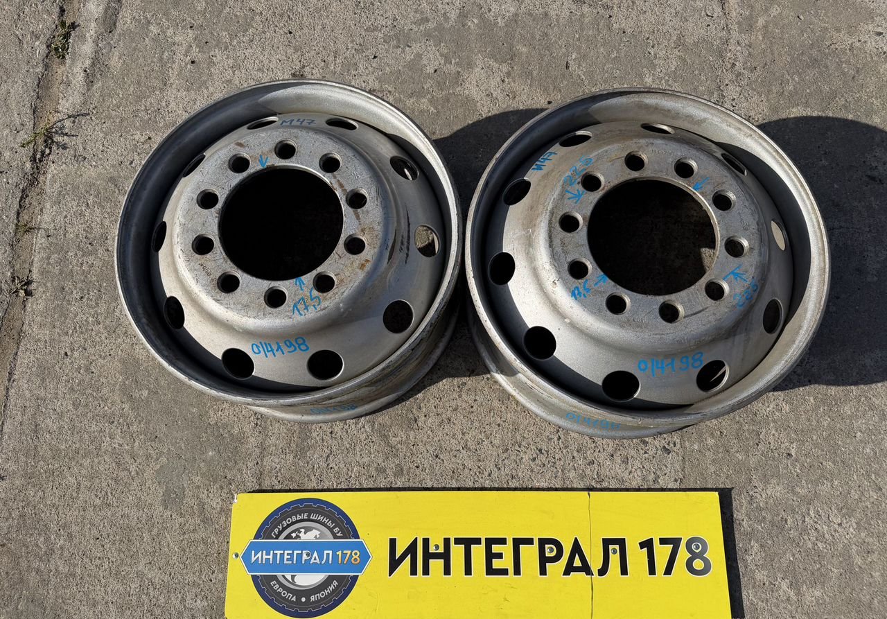 Штампованные диски LEMMERS 7.5×R19.5 10×225