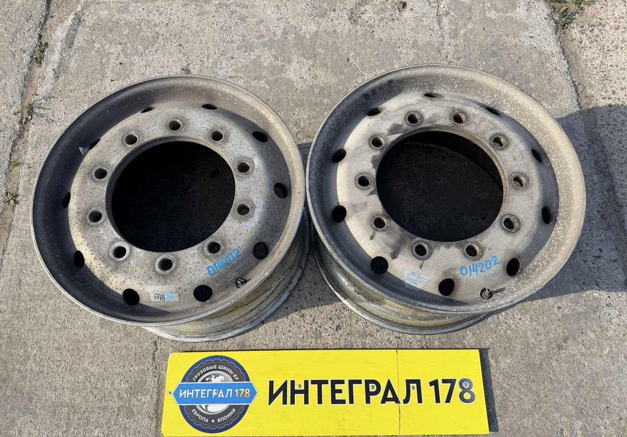 Литые диски Alcoa 81152x-81151x 11.75×R22.5 10×335