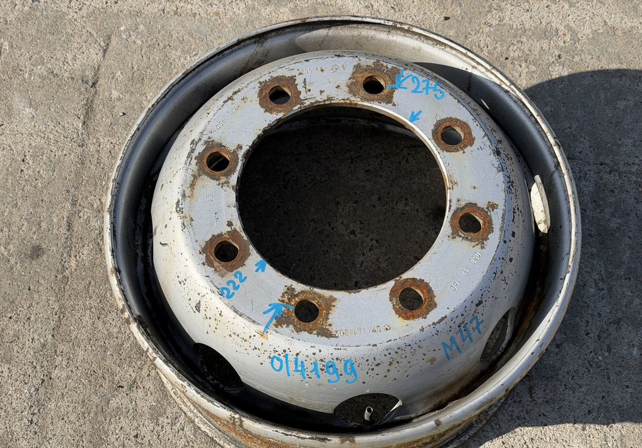 Штампованные диски LEMMERS 7.5×R19.5 8×275