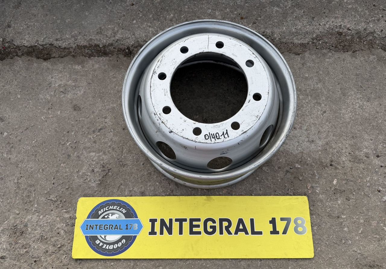 Штампованные диски Iveco 7.5×R19.5 8×275